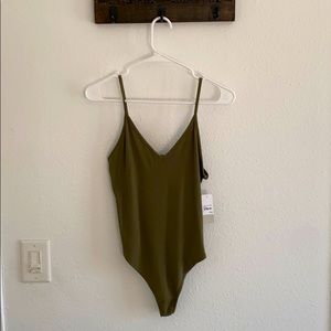 BP olive green bodysuit